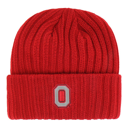 Ohio State Buckeyes 47 Brand Ribbed Snowdrift Knit - back