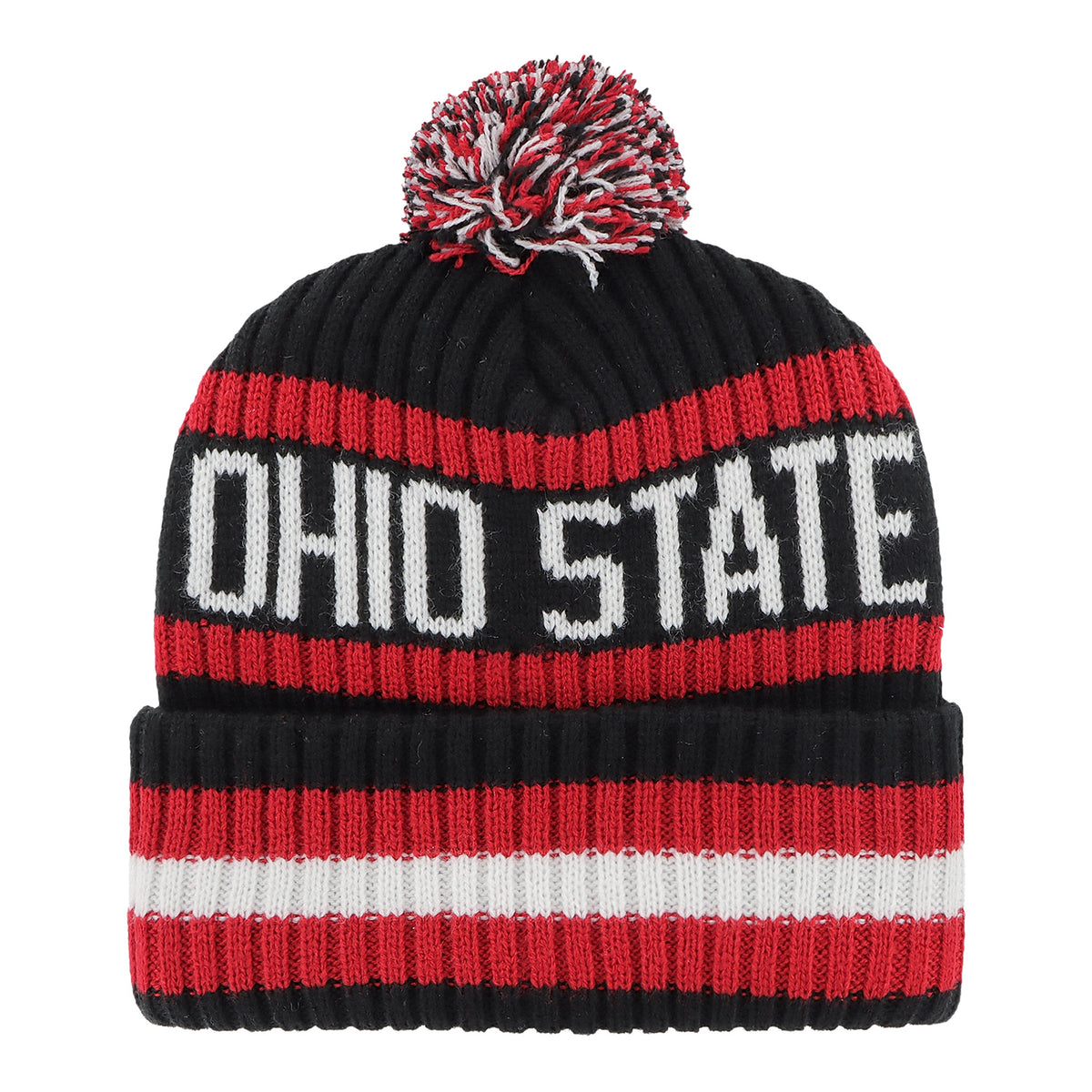 Ohio State Buckeyes 47 Brand Bering Pom Knit - back
