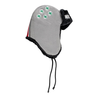 Ohio State Buckeyes Helmet Trapper Hat