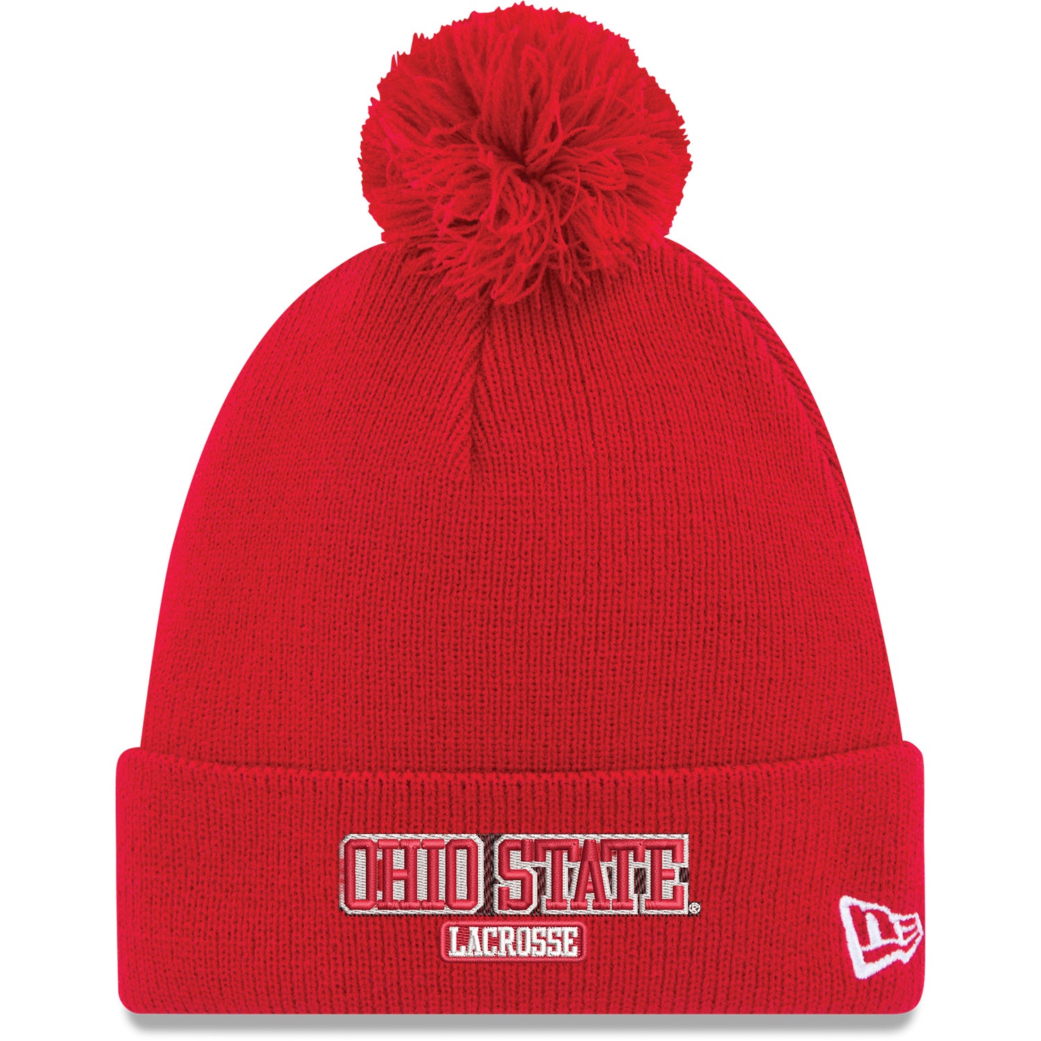 Ohio State Buckeyes Lacrosse New Era Knit - Front View