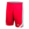 Ohio State Buckeyes Am I Wrong Reversible Shorts - In Scarlet - Front View