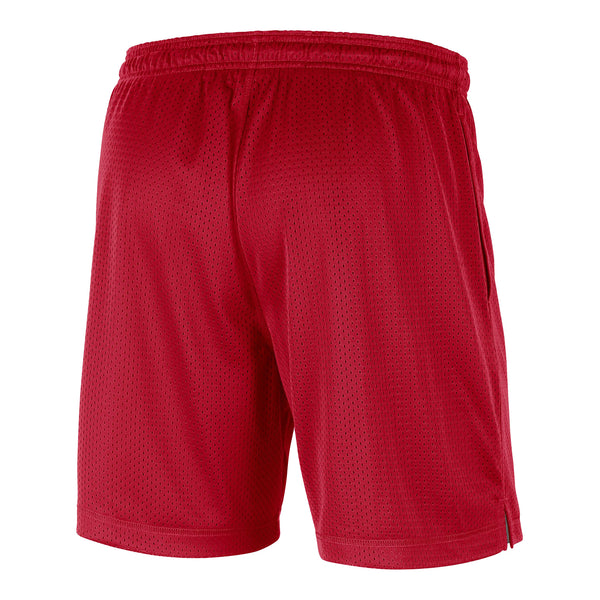 Ohio State Buckeyes Nike Dri-FIT Reverse Standard Issue Shorts - In Scarlet - Alternate Back View