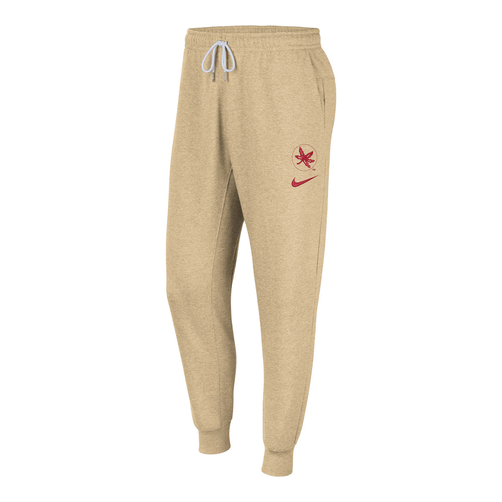 Ohio State Red Super Soft Fleece Pants w/All Over Logos - College Traditions