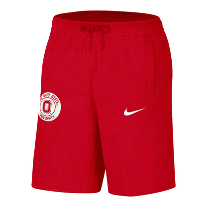 Ohio State Buckeyes Nike Campus Shorts - Front View