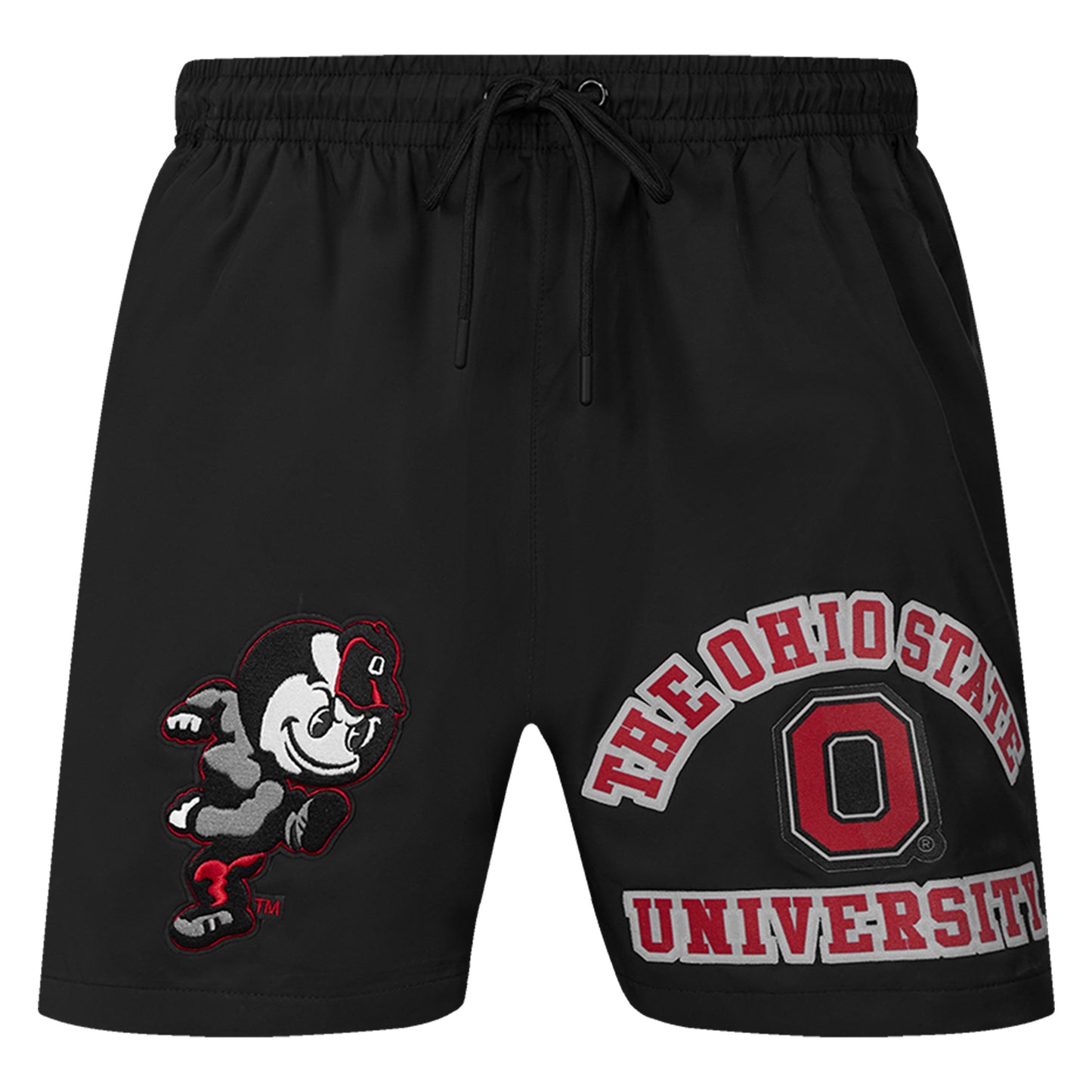 Ohio State Buckeyes Pro Standard Logo Shorts - Front View