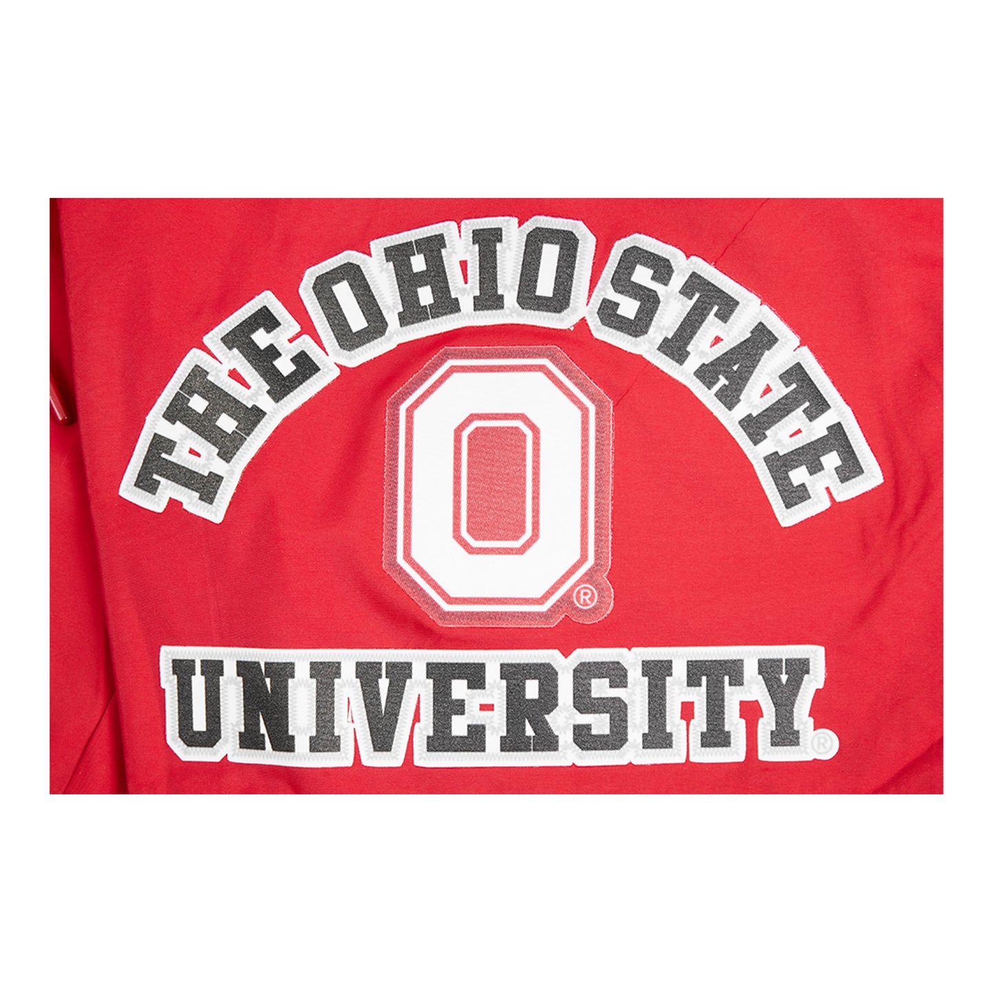Ohio State Buckeyes Pro Standard Brutus Shorts In Scarlet - School Logo View