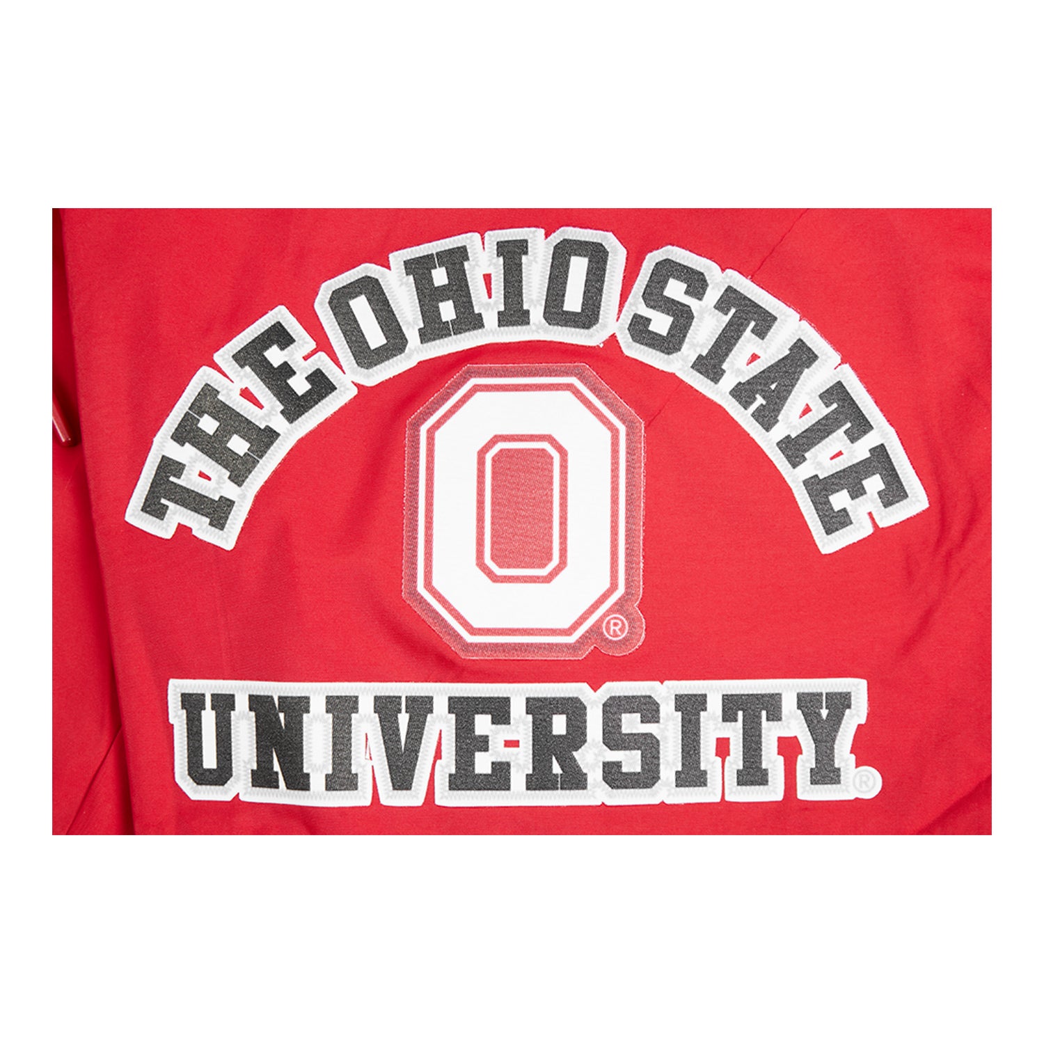 Ohio State Buckeyes Pro Standard Brutus Shorts In Scarlet - School Logo View