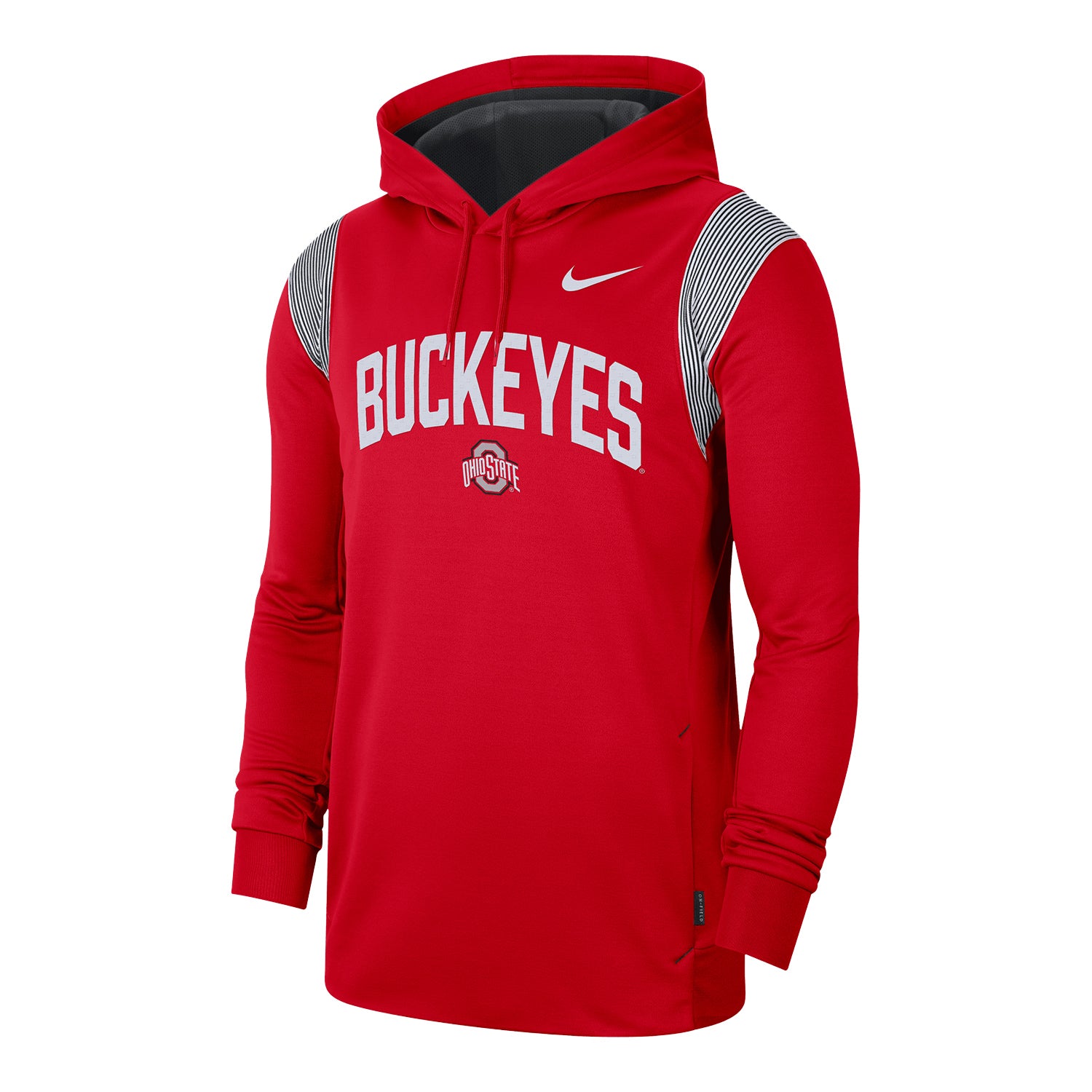 Ohio State Buckeyes Nike Game Authentic Scarlet Hoodie - In Scarlet - Front View