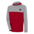 Ohio State Buckeyes Colorblock Scarlet Hoodie in Scarlet and Gray - Front View