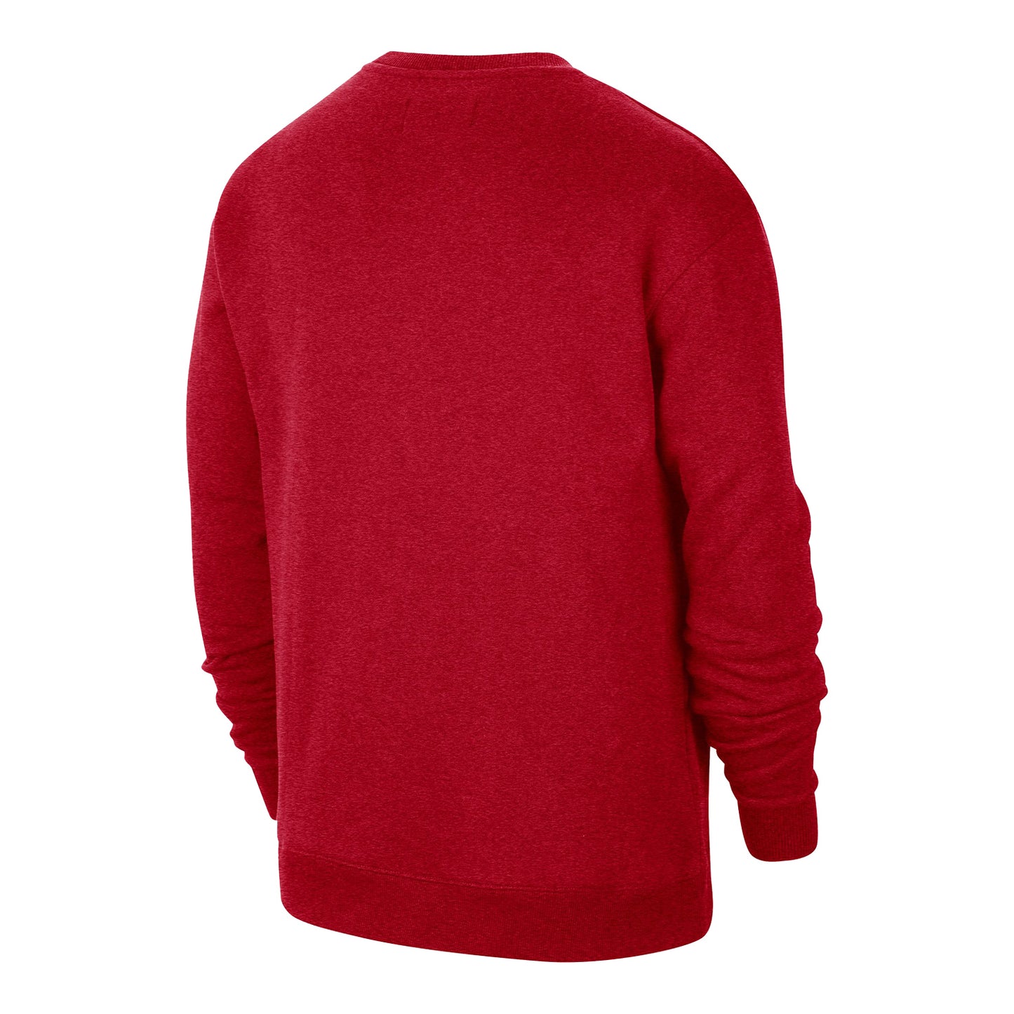 Ohio State Buckeyes Nike College Scarlet Crew Neck Sweatshirt - Back View