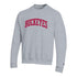 Ohio State Buckeyes Twill Arch Powerblend Gray Crew - In Gray - Front View
