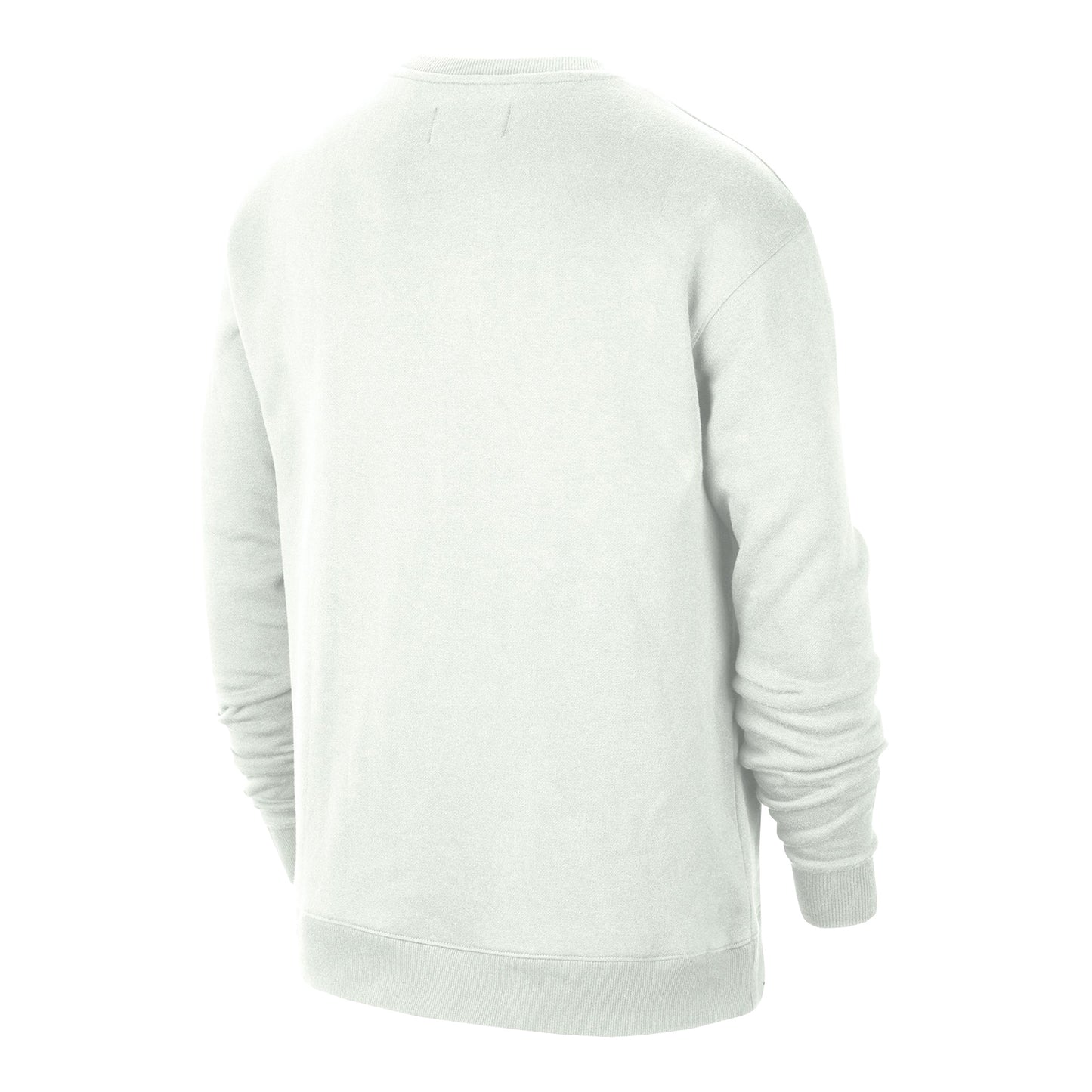 Ohio State Buckeyes Nike Campus White Crew Neck Sweatshirt - Back View