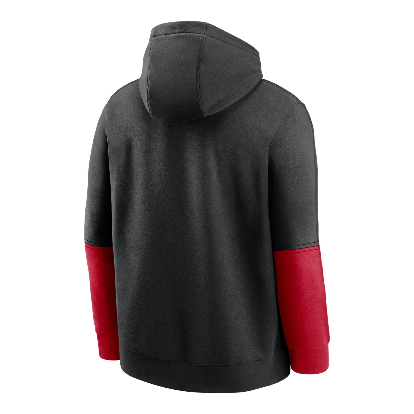 Ohio State Buckeyes Nike Sideline Club Black Sweatshirt - Back View