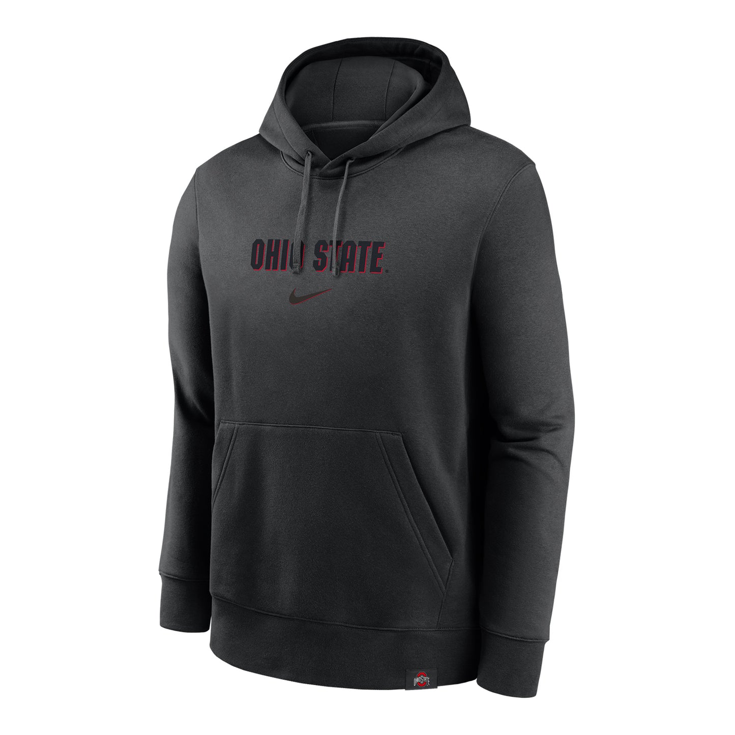 Ohio State Buckeyes Nike French Terry Statement Black Sweatshirt - Front View