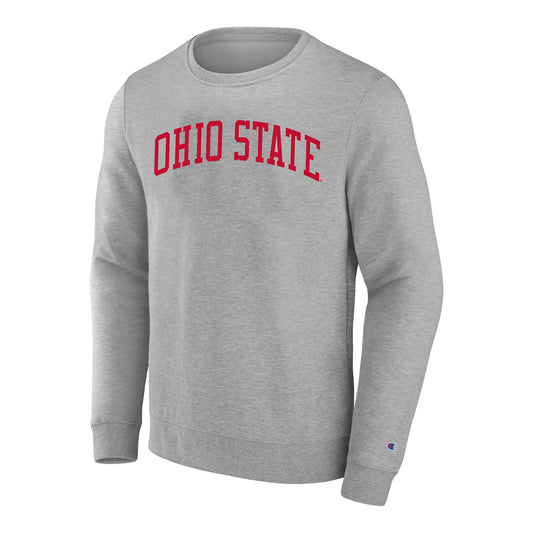 Ohio State Buckeyes Reverse Weave Crewneck Sweatshirt - Front View