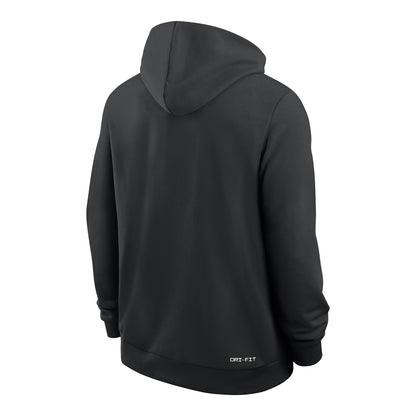 Ohio State Buckeyes Nike Wordmark Black Sweatshirt - Back View