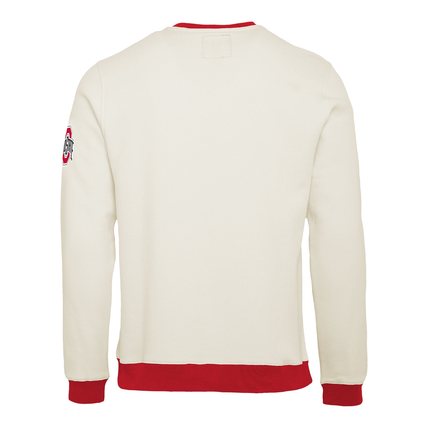 Ohio State Buckeyes Darius Rucker Buckeyes Crewneck Sweatshirt In White - Back View