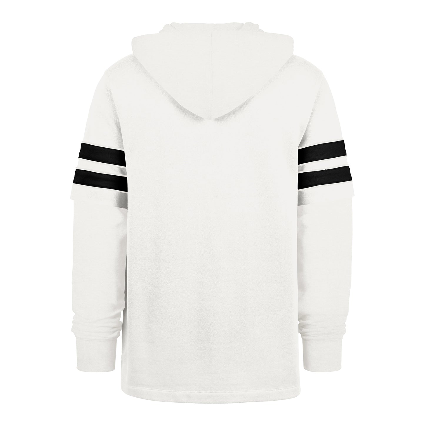 Ohio State Buckeyes 47 Brand Quick Switch Lacer Sweatshirt In White - Back View