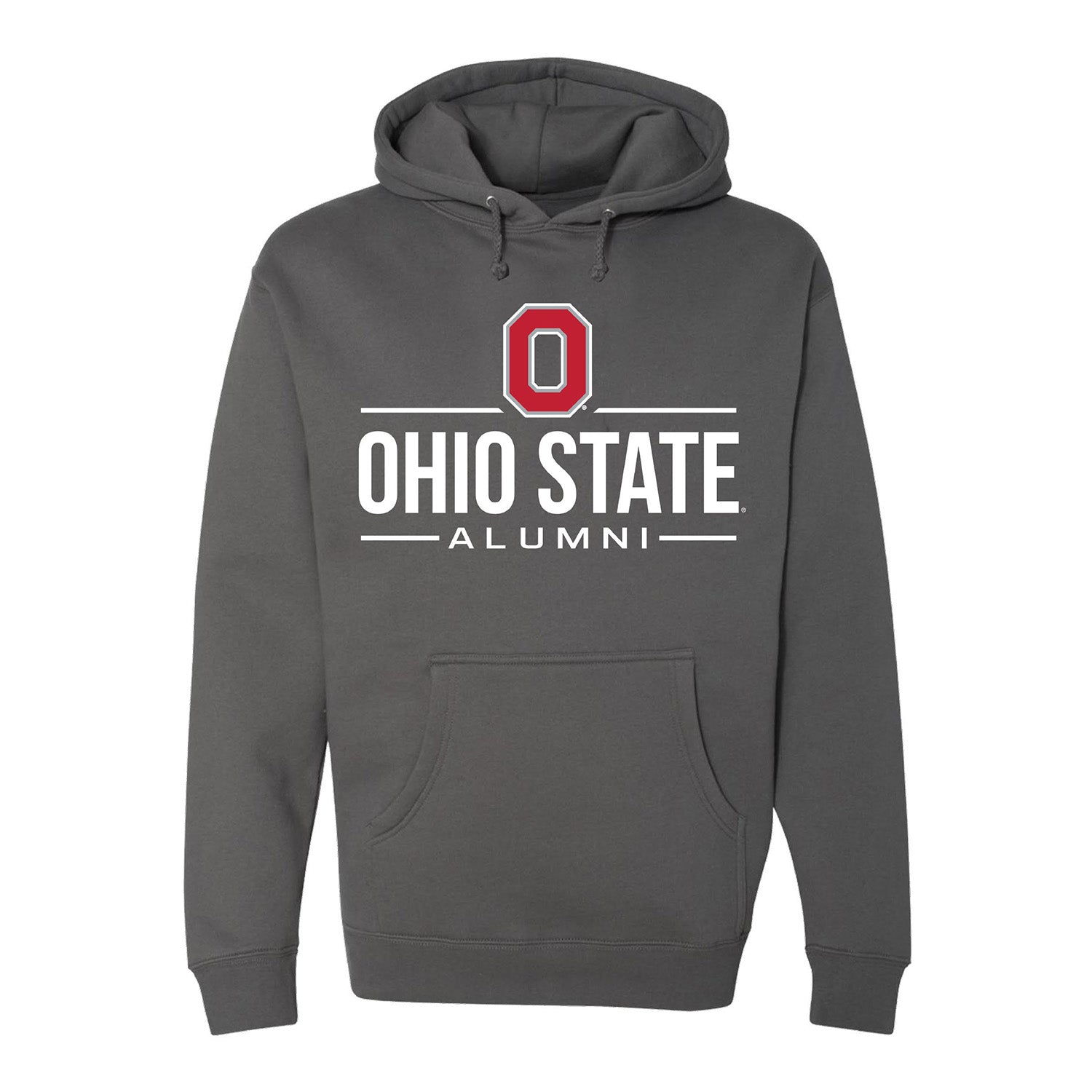 Ohio State Buckeyes Alumni Hooded Sweatshirt - Front View
