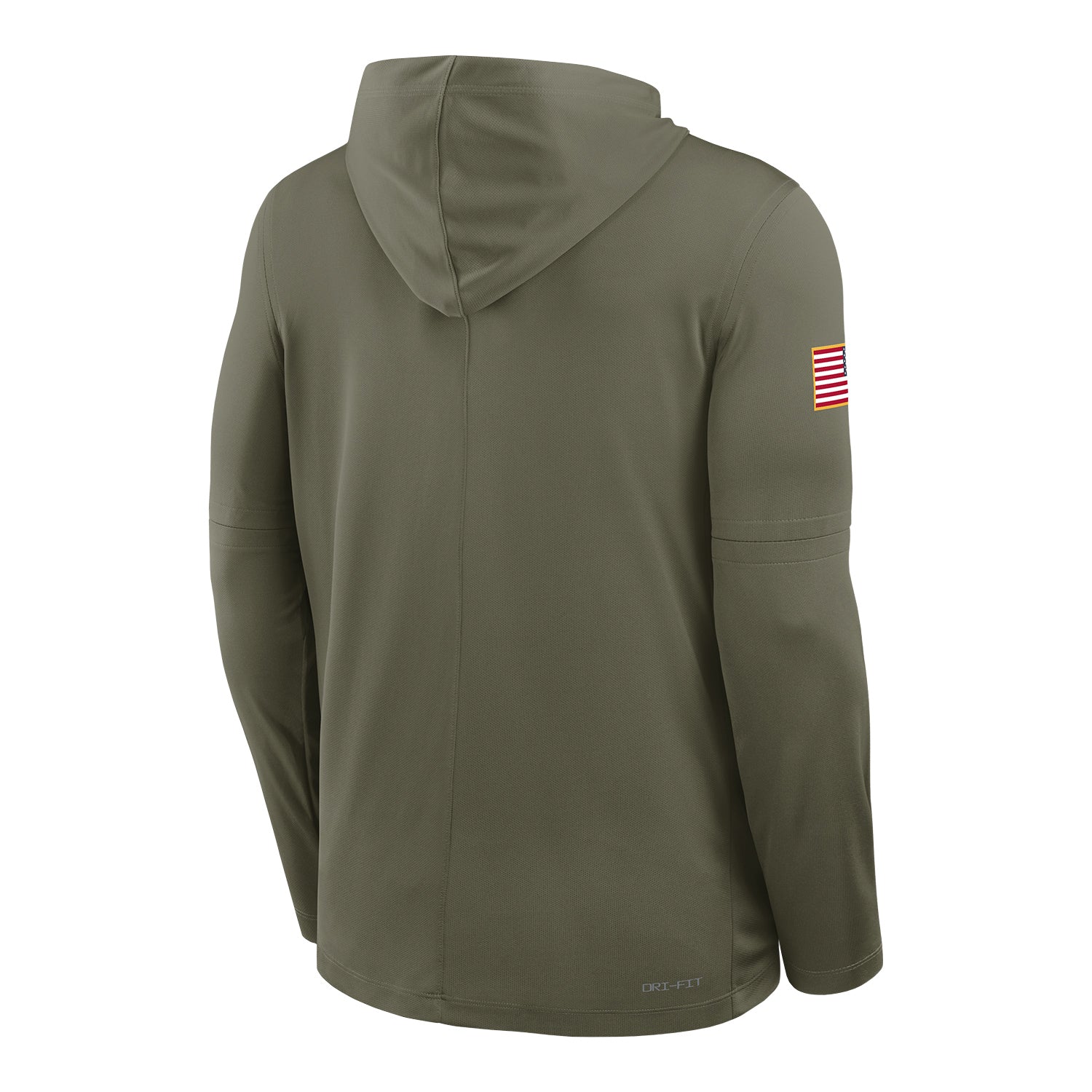Ohio State Buckeyes Nike Our Honor Defend Lightweight Hoodie In Green - Back View