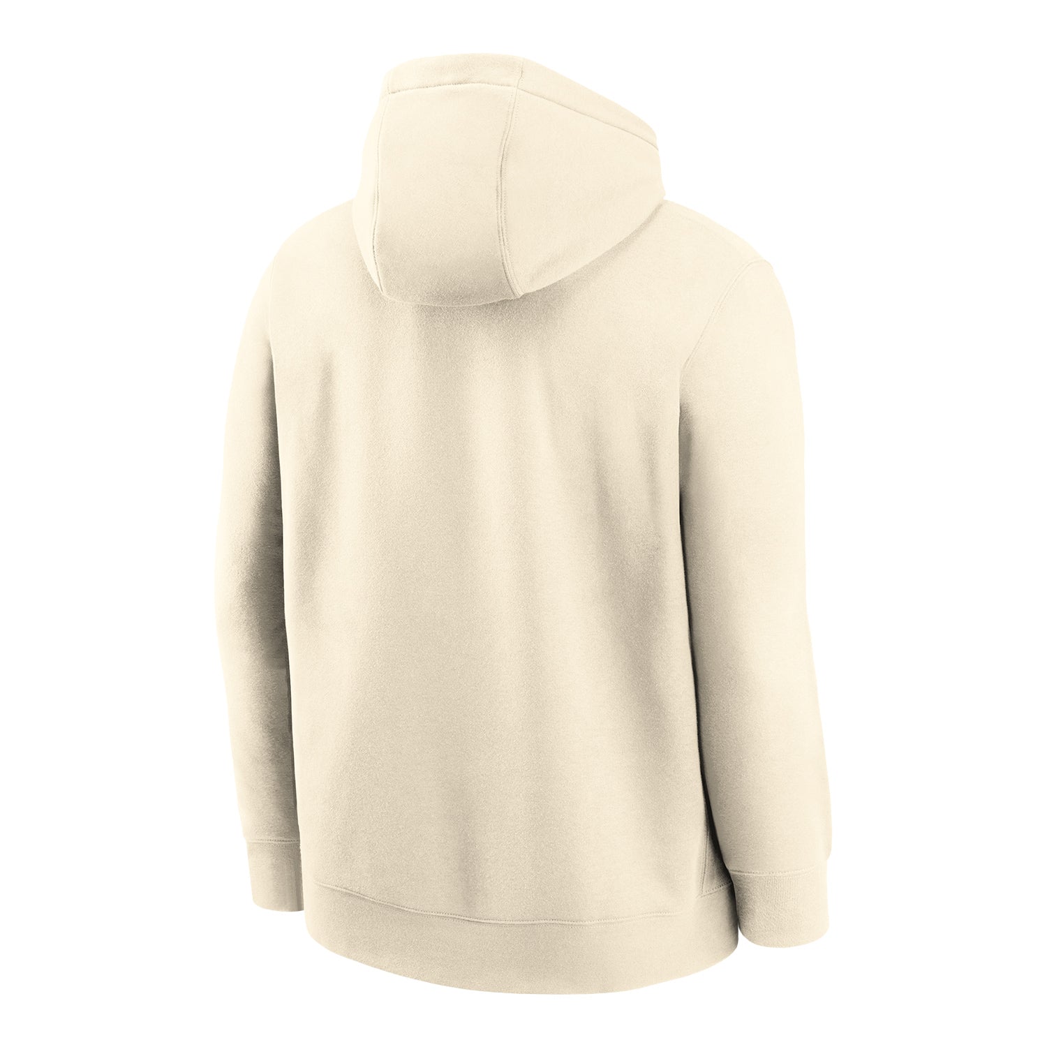 Ohio State Buckeyes Nike Buckeye Leaf Natural Sweatshirt In Cream - Back View