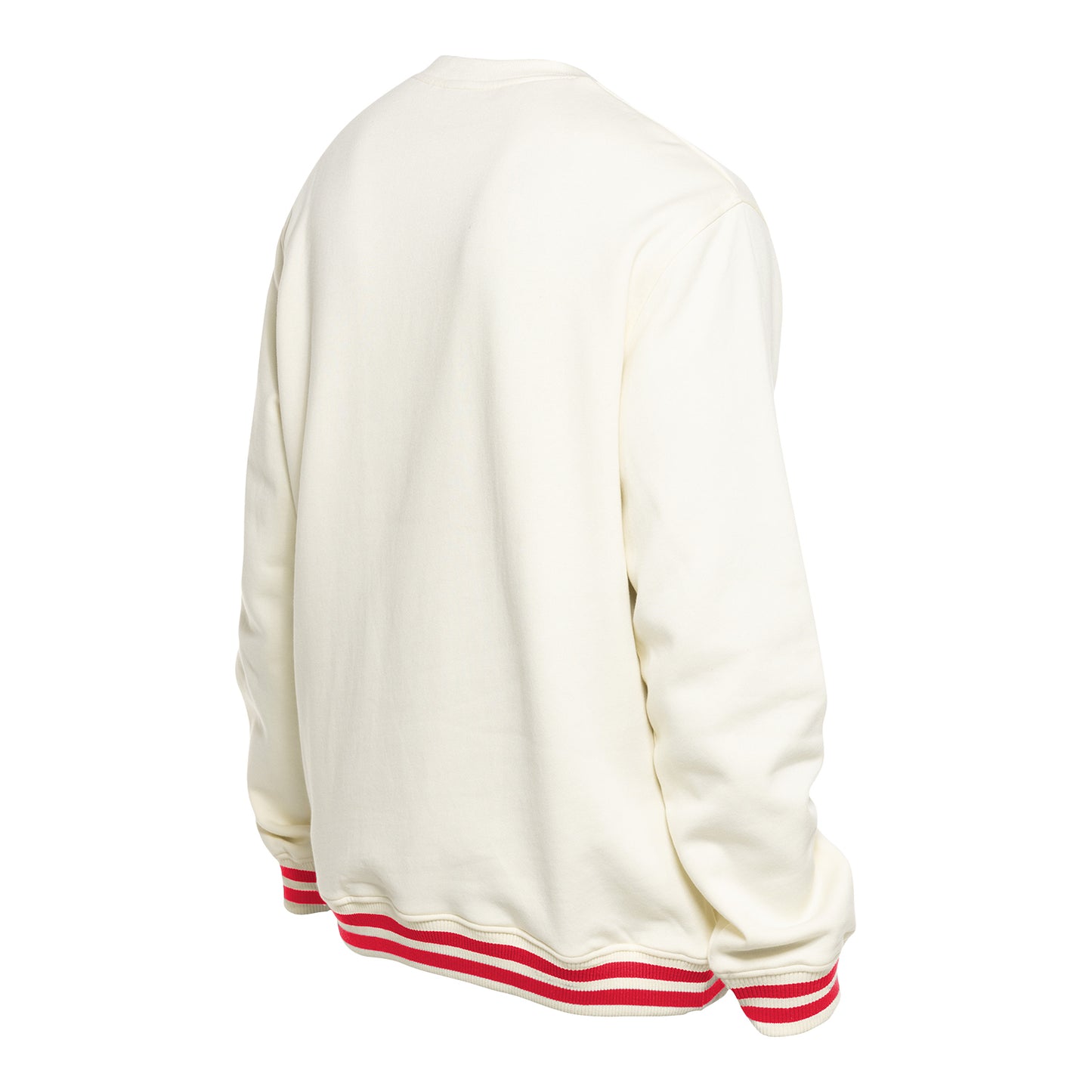Ohio State Buckeyes New Era Throwback Ribbed Crewneck - back