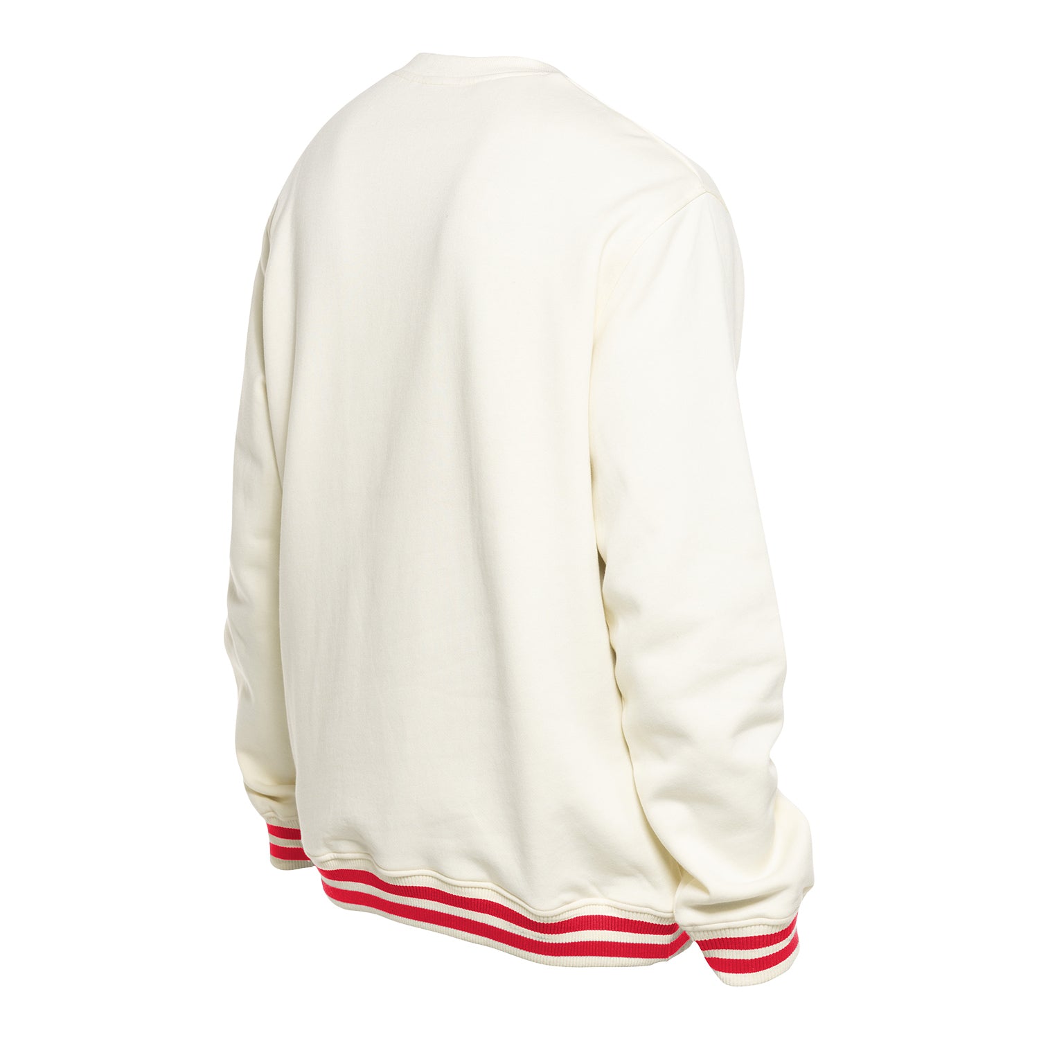 Ohio State Buckeyes New Era Throwback Ribbed Crewneck - back