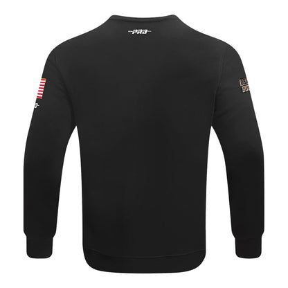 Ohio State Buckeyes Prostandard Our Honor Defend Crewneck Sweatshirt In Black - Back View