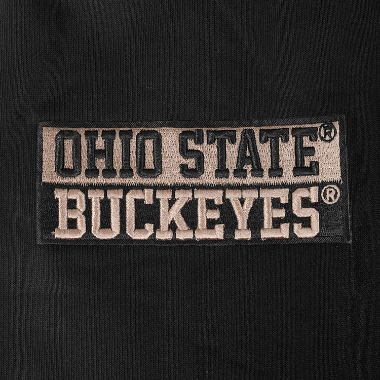 Ohio State Buckeyes Prostandard Our Honor Defend Crewneck Sweatshirt In Black - OSU Logo View