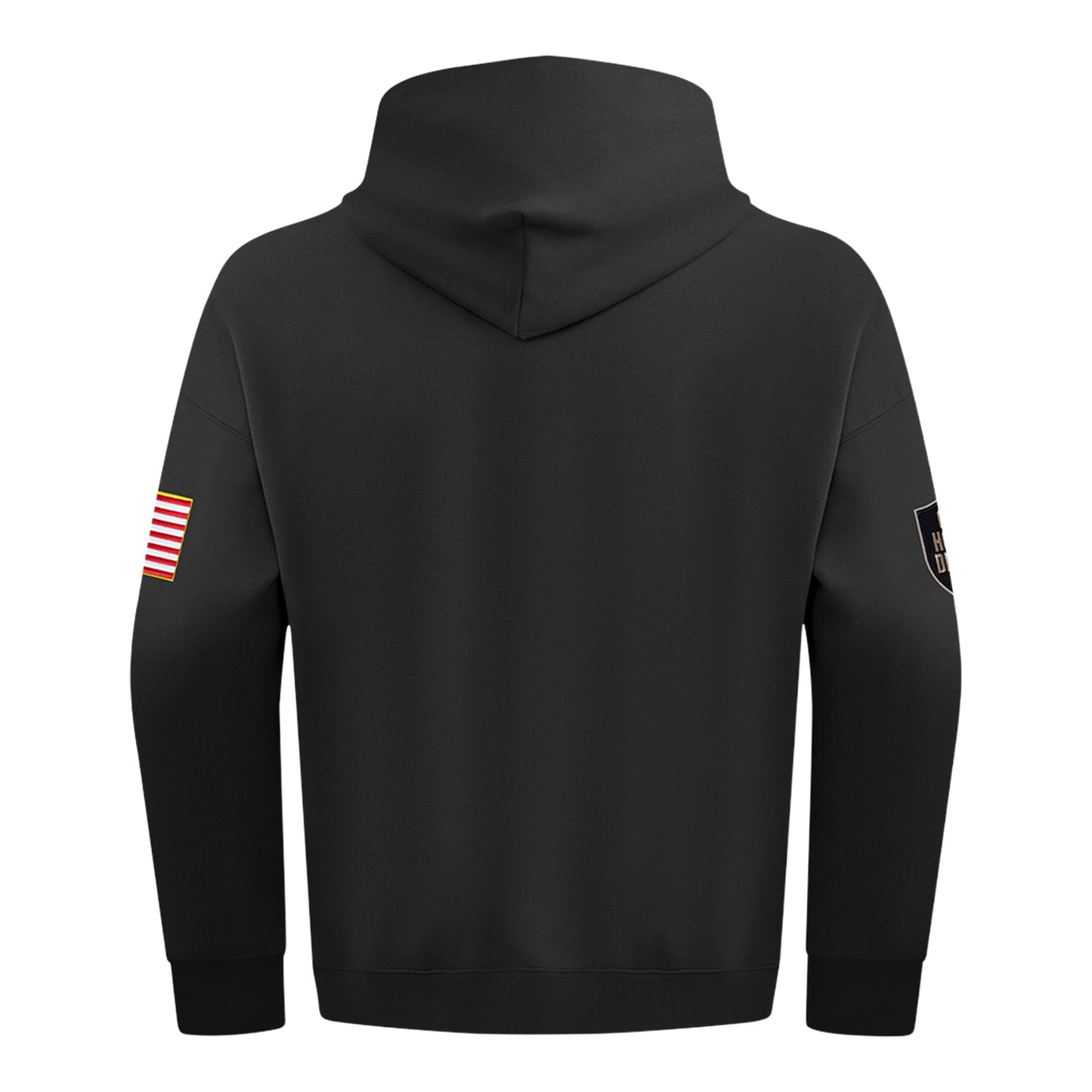 Ohio State Buckeyes Prostandard Our Honor Defend Hooded Sweatshirt In Black - Back View