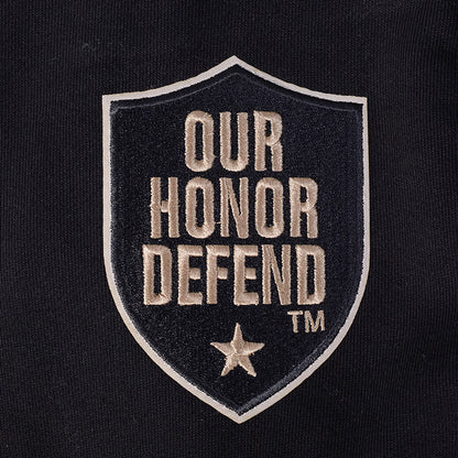 Ohio State Buckeyes Prostandard Our Honor Defend Hooded Sweatshirt In Black - OHD Patch View