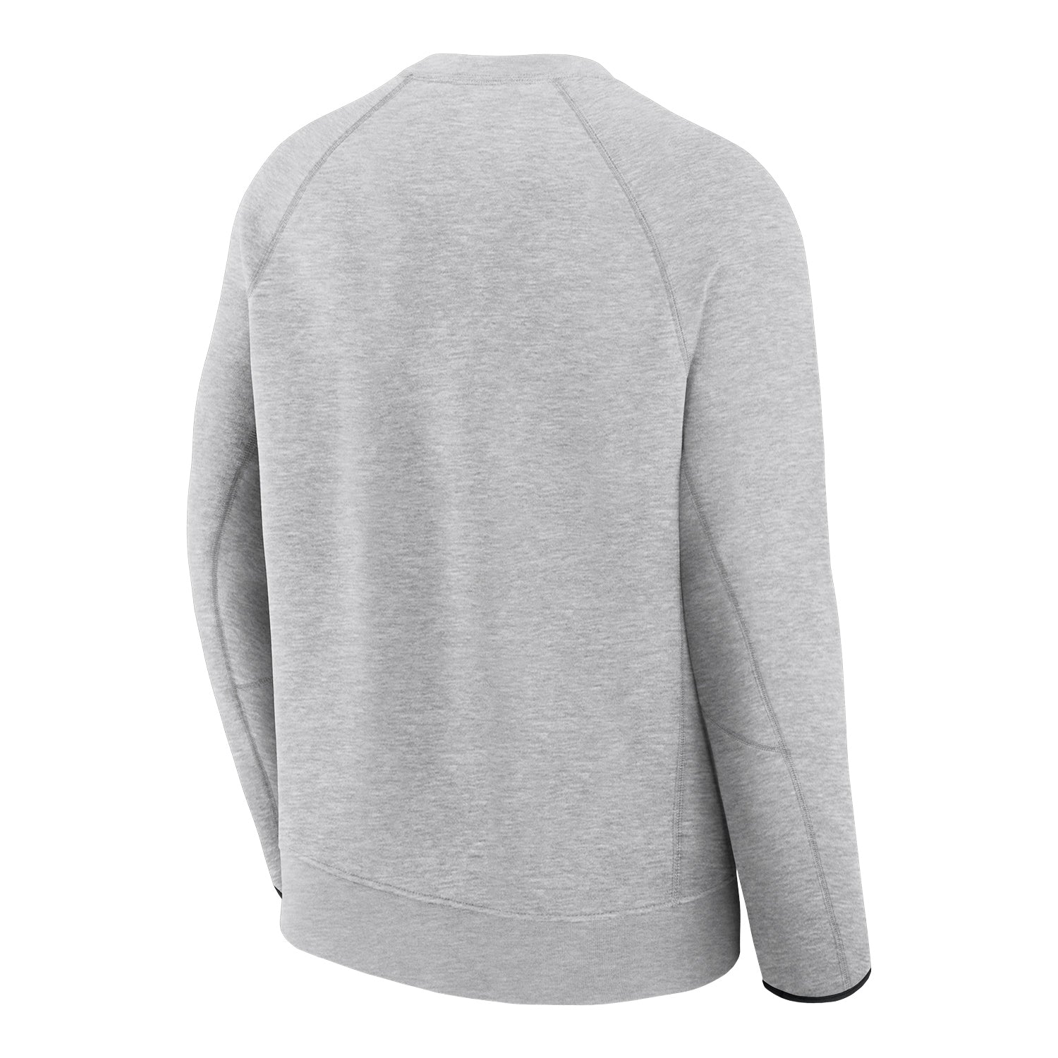 Ohio State Buckeyes Nike Tech Fleece Gray Crewneck Sweatshirt - Back View