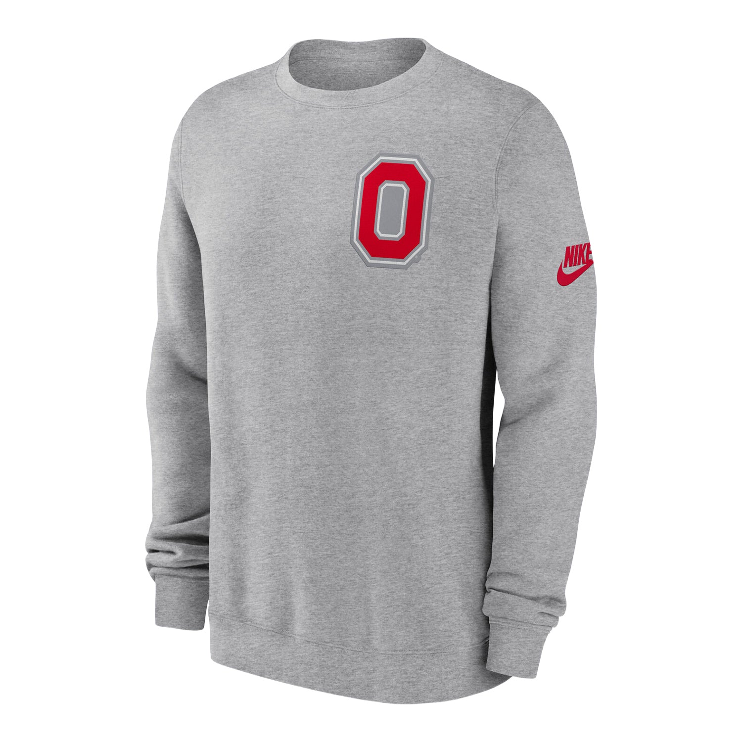 Ohio State Buckeyes Nike Legacy Fleece Crewneck - Front View