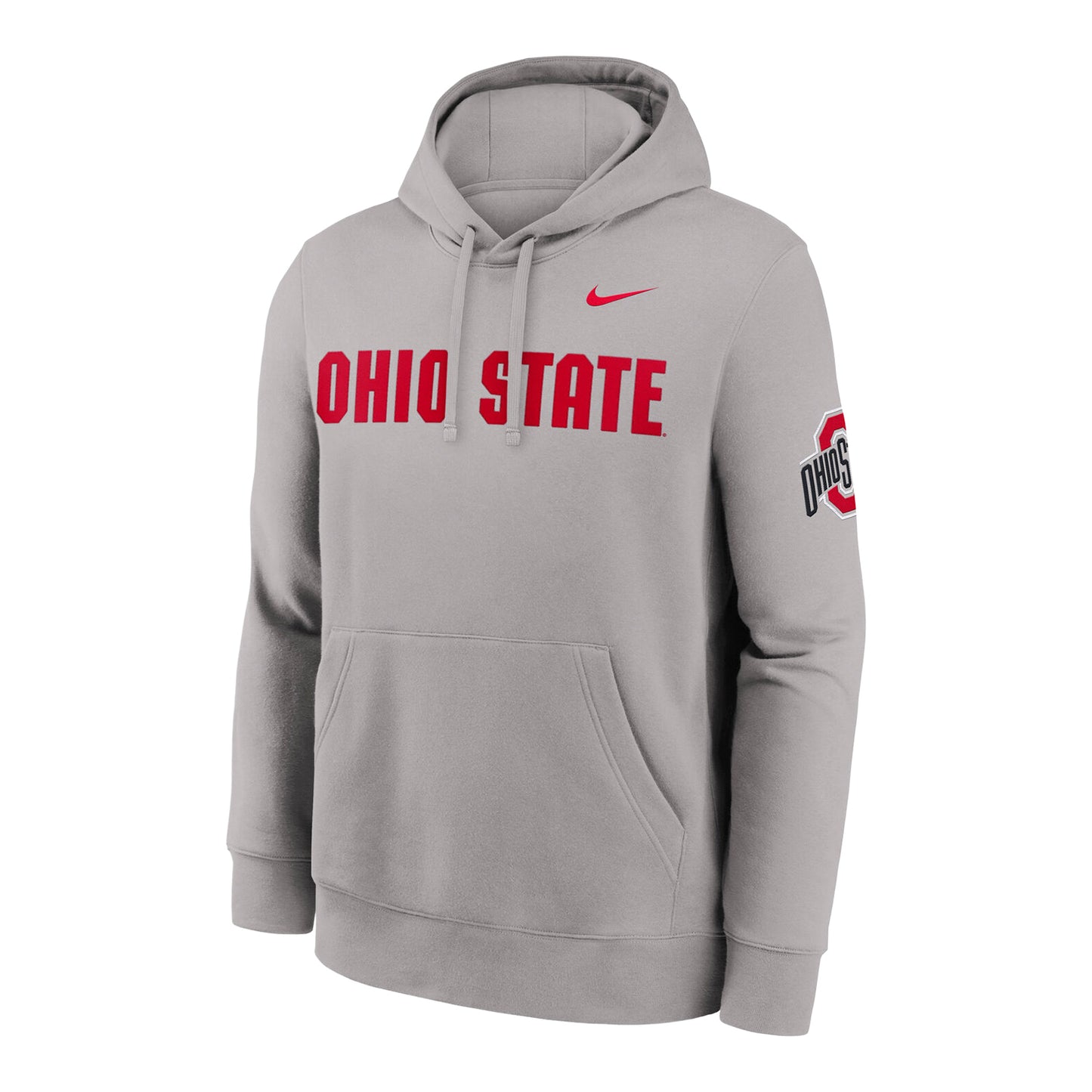 Ohio State Buckeyes Nike Standard Issue Fleece Hoodie - Front View