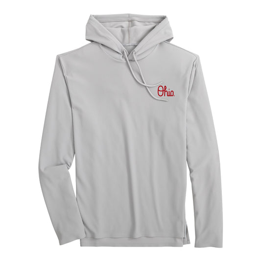 Ohio State Buckeyes Johnnie-O Hoppin Hooded Sweatshirt - Front View