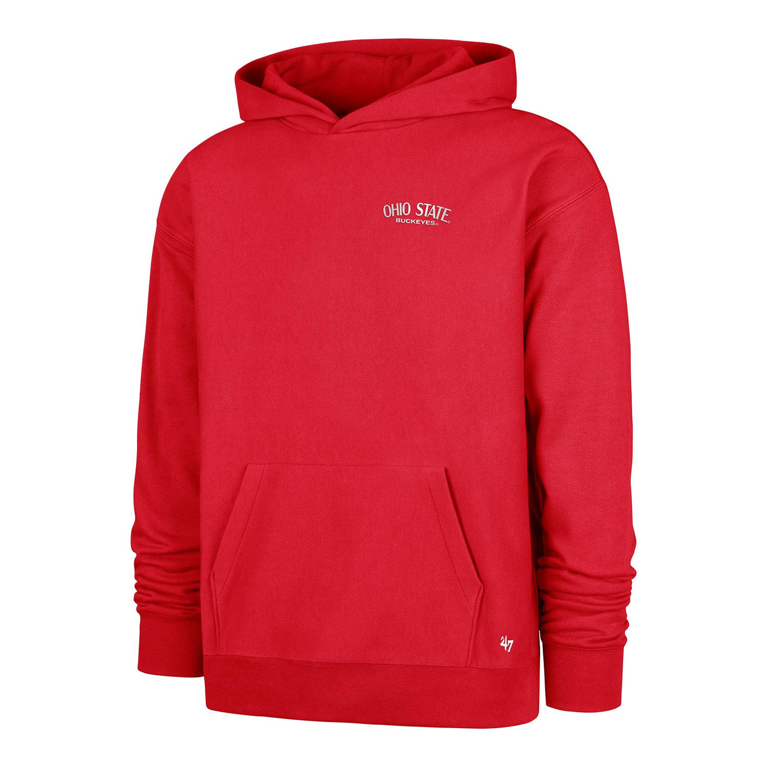 Ohio State Buckeyes 47 Brand Foundation Pullover Hoodie - Front
