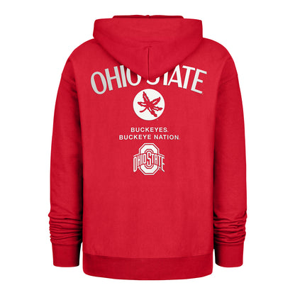 Ohio State Buckeyes 47 Brand Foundation Pullover Hoodie - Back