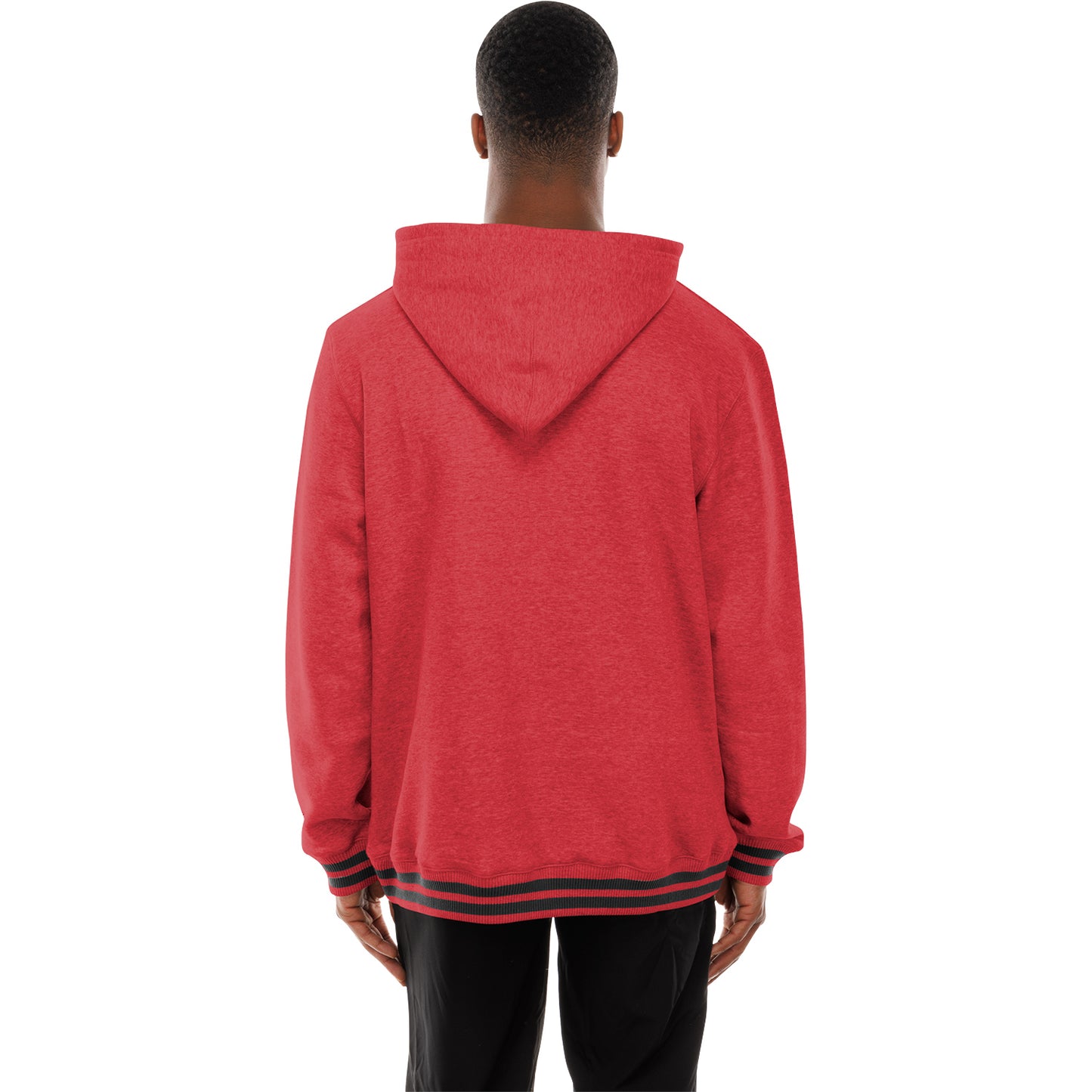 Ohio State Buckeyes New Era Mesh Wordmark Hoodie - Back Model