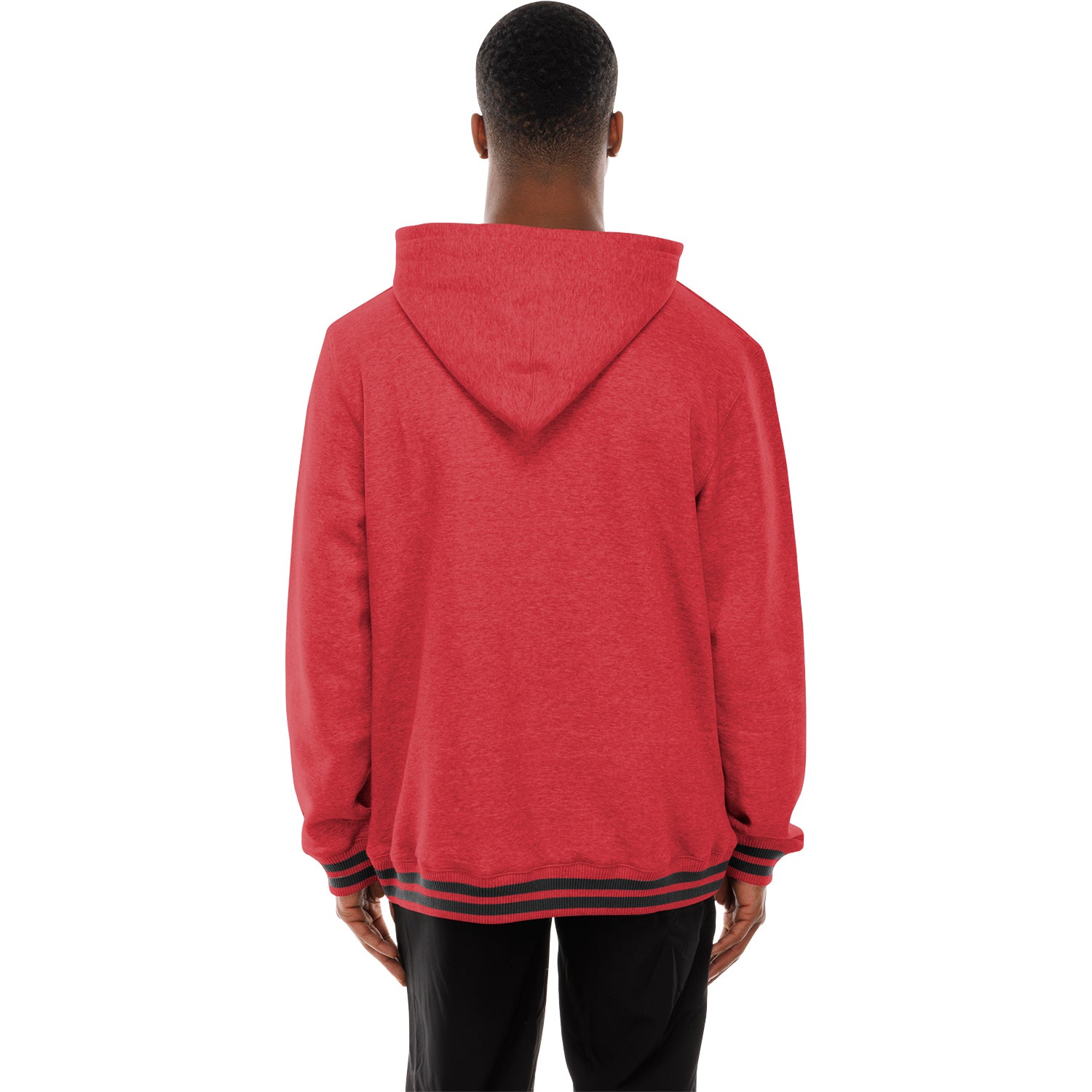 Ohio State Buckeyes New Era Mesh Wordmark Hoodie - Back Model
