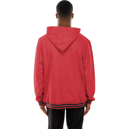 Ohio State Buckeyes New Era Mesh Wordmark Hoodie - Back Model
