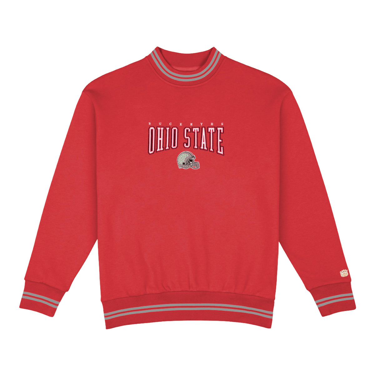 Ohio State Buckeyes Homefield Ribbed Crewneck - Front