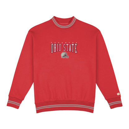 Ohio State Buckeyes Homefield Ribbed Crewneck - Front