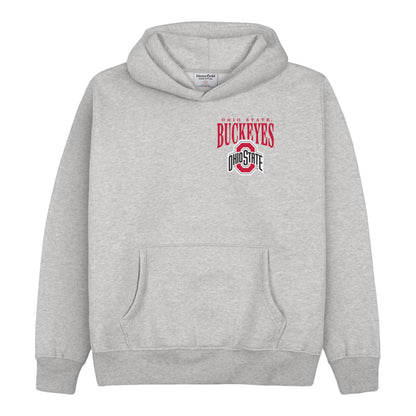 Ohio State Buckeyes Homefield Vintage Helmet Hoodie - Front