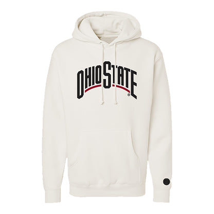 Ohio State Buckeyes Chenille Brutus Hoodie - Front View
