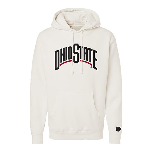 Ohio State Buckeyes Chenille Brutus Hoodie - Front View