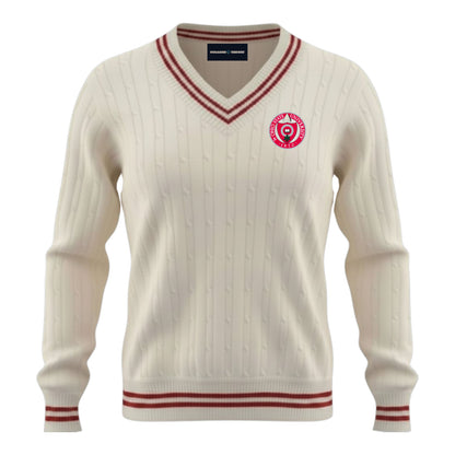Ohio State Buckeyes Ribbed Cricket Sweater - Front