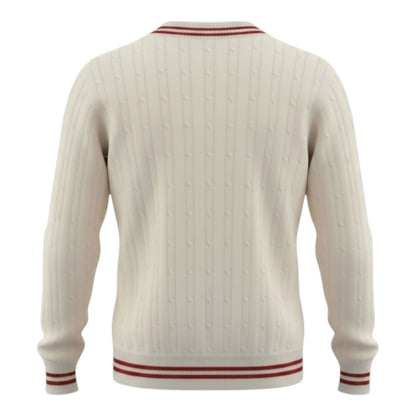 Ohio State Buckeyes Ribbed Cricket Sweater - Back