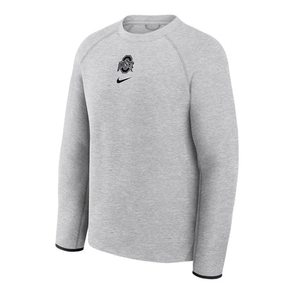 Ohio State Buckeyes Nike 2026 Tech Fleece Crewneck - Front View
