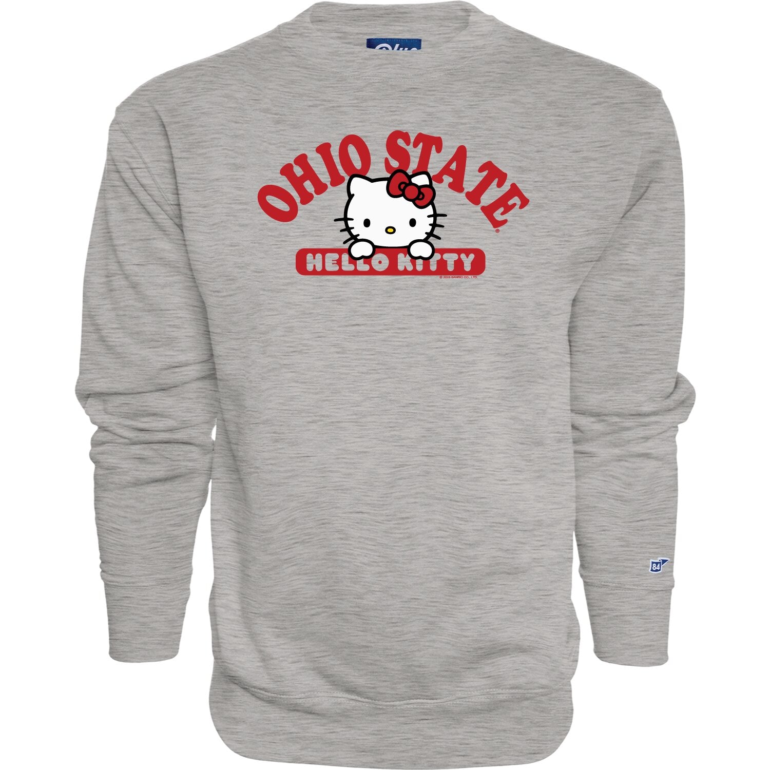 Ohio State Buckeyes x Hello Kitty Crewneck Sweatshirt - Front View