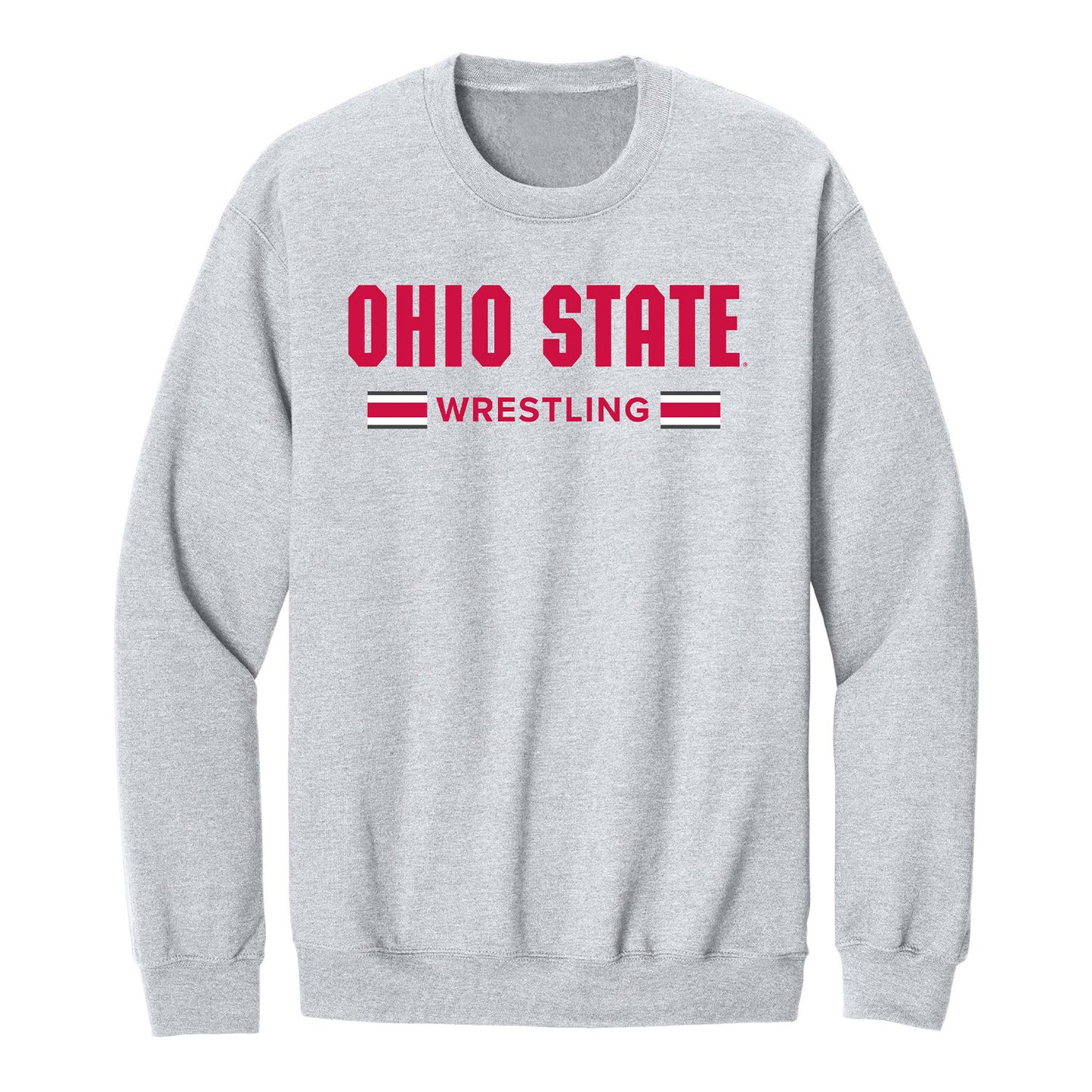 Ohio State Buckeyes Wrestling Stripe Sweatshirt - Front